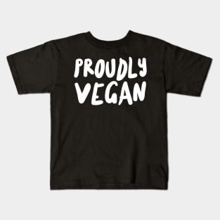 Proudly Vegan Kids T-Shirt